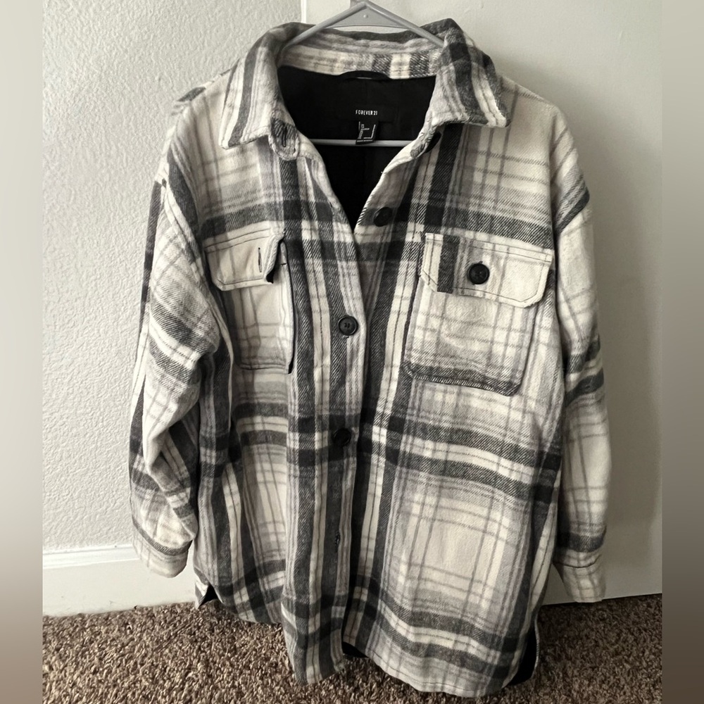 Forever 21 Fleece “Shacket”